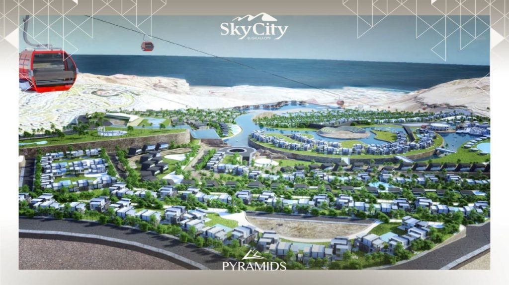 قرية بيراميدز مدينة الجلاله - Pyramids galala city 3 Pyramids galala city