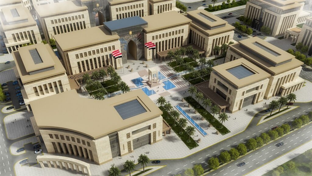 حي الوزارات بالعاصمة الإدارية الجديدة 2 حي الوزارات بالعاصمة الإدارية الجديدة